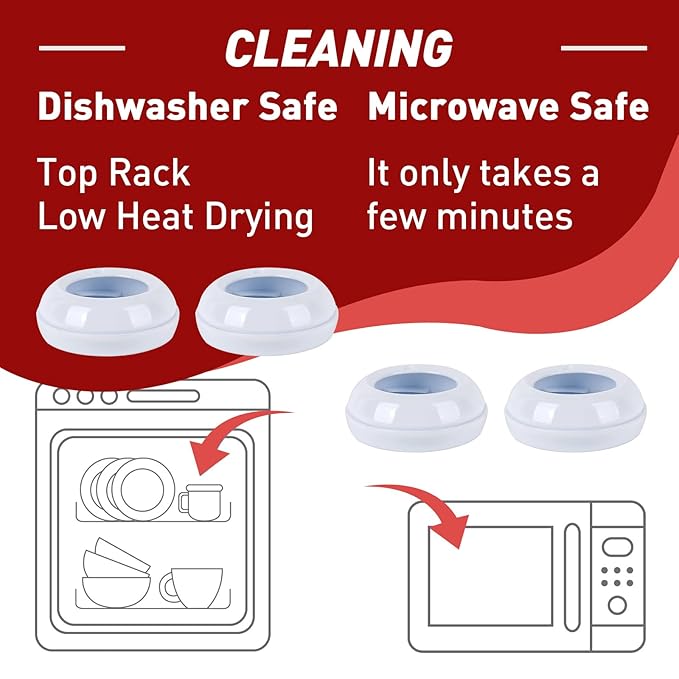 4-Pack Baby Bottle Rings for Philips Avent Natural Bottles, Baby Bottle Replacement Screw Ring Collars, Baby Bottle Nipple Rings for Avent Natural Plastic and Glass Bottles