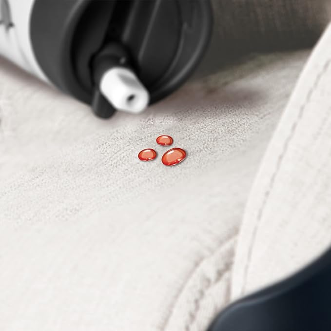 Clek Oobr High Back Booster Seat with Adjustable Headrest, Reclining Design, Latch System, and Retardant-Free Fabric, Marshmallow