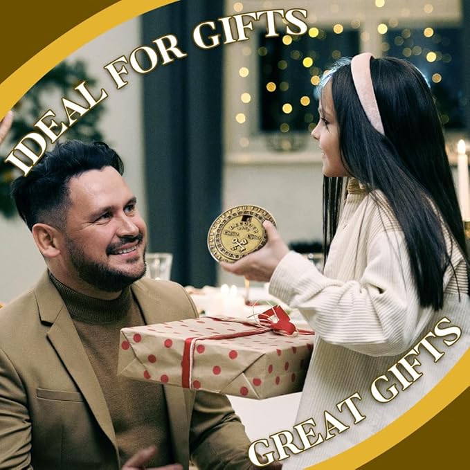 VIGIamy Fidget Toys Adults Brain Teaser Puzzles Fidget Spinners Metal Anxiety Stress Relief Toy Mind Puzzles Escape Room Game ADHD Autism Fidget Birthday Gift Gadget for Men Office Desk Toy (Brass)