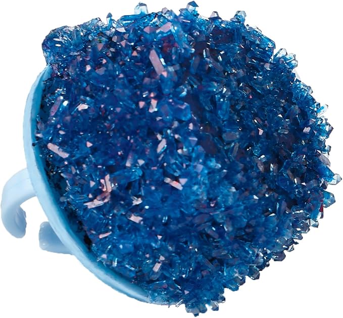 MindWare Science Academy Crystal Jewelry lab - Kids & Teens Grow 1 Crystal Ring and 2 Necklaces with Our 18pc Set - Wild & Weird Experiments for Boys & Girls - Great Educational Gift