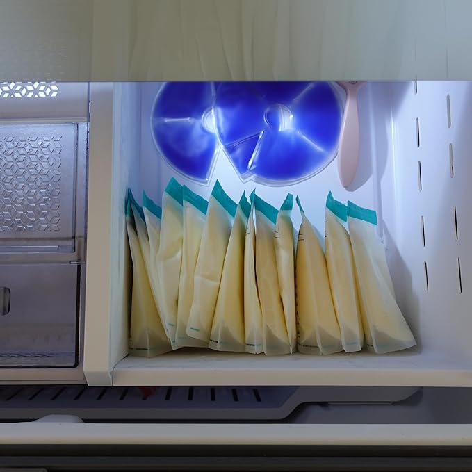 Willow - 8oz Breast Milk Storage Bags - 100ct - Double Zip Seal for Durability - Freezer & Fridge Breastmilk Storage - Easy Pour Spout for Bottle Transfer - BPA Free - Breastfeeding Essentials