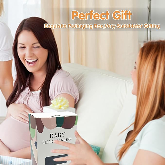 Baby Sling Carrier,Toddler Carrier,Upgraded 2025 Baby Sling with 4 Adjustable Straps(10-30lbs),Lightweight,Portable and One Size Fits All(Leopard Print)