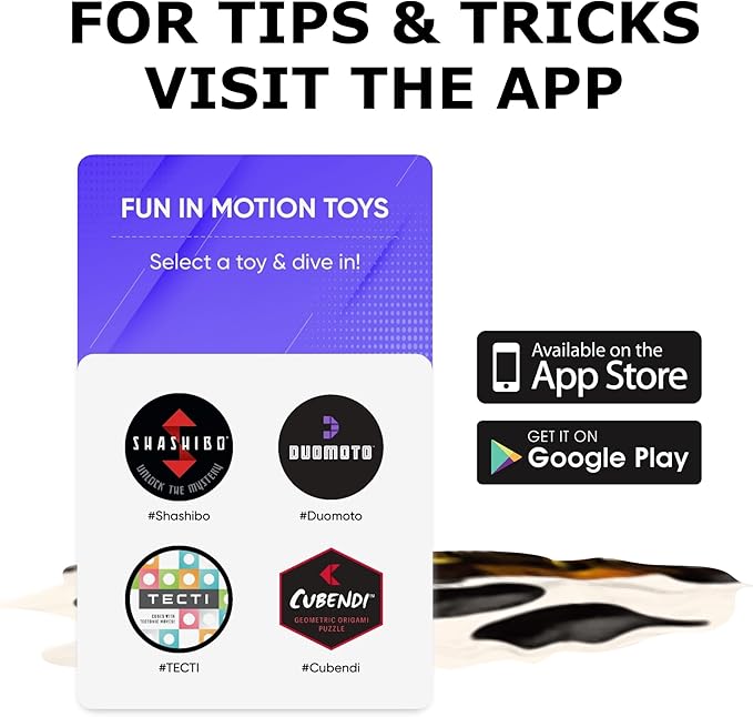 SHASHIBO Shape Shifting Box - Award-Winning Fidget Toy w/ 36 Rare Earth Magnets - Fidget Cube Transforms Into Over 70 Shapes, Sensory Toy Gift for Kids, Teens, and Adults (Renaissance)