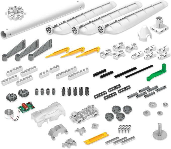 Thames & Kosmos Wind Power V5.0 STEM Experiment Kit, Build a 3ft-Tall Model Wind Turbine & Explore Clean, Renewable Energy, Optimized for Use Outdoors & Indoors, Experiments & Discovery for Ages 8+