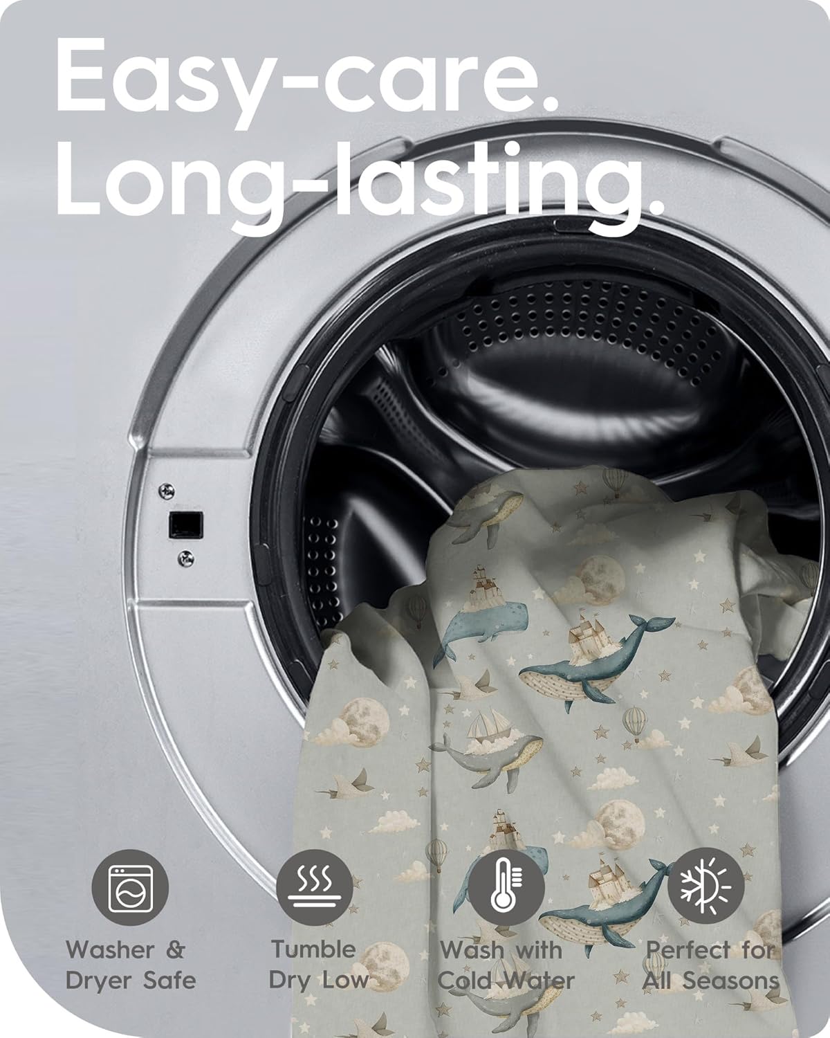 Graco Pack and Play Sheets Fitted, TotBasic Ultra Soft Mini Crib Sheets Boy, Neutral Pack N Play Mattress Sheets Hypoallergenic and Soothing, Premium Jersey Playrad Sheets, 2 Pack