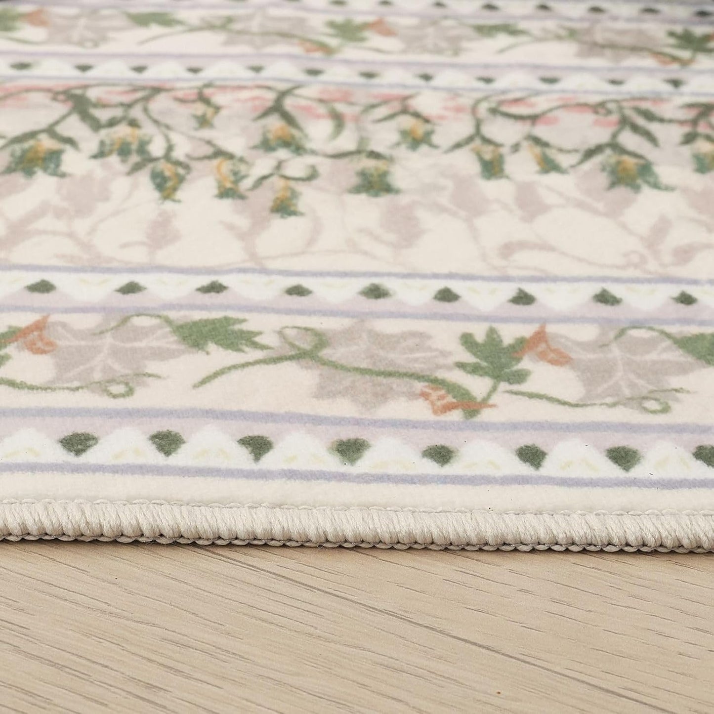 2x3 Rug Impressionist-Style Vintage Indoor Door Mat Machine Washable Small Area Rug Non-Slip Low Pile Throw Rugs for Entryway Kitchen Front Door Indoor Entrance Entry Kids Room, Beige