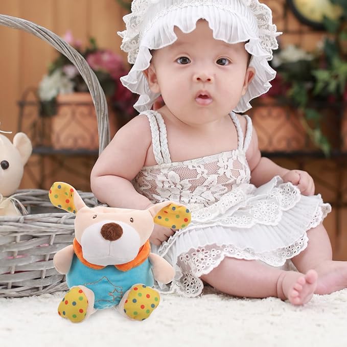 Baby Bottles Sleeve Covers Cute Stuffed Animal Milk Bottle Holder Heat Retention Sleeve for Nursing Infant