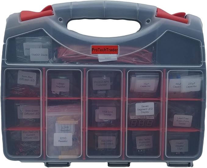 Make: Electronics 2nd Edition Component Pack 2 - Electronics Kit for Make Electronics (2015) by Charles Platt (Discontinued) Not Compatable with 3rd Ed - See Newer Electronic Kits on Amazon