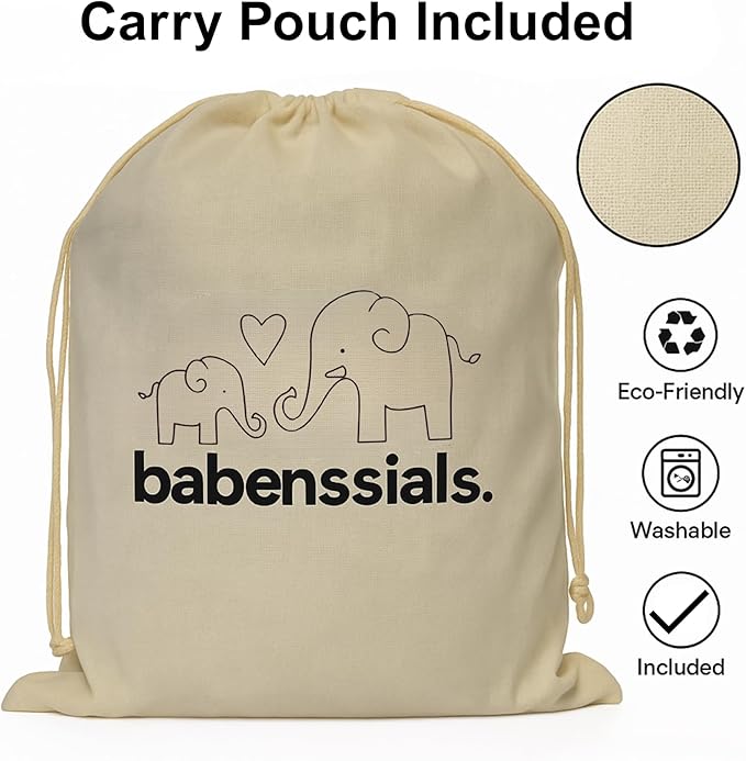 Large Diaper Bag Backpack with Changing Station, USB Charging Port, Insulated Pockets, Mosquito Net & Sun Shade – Waterproof Large Capacity Travel Diaper Bag for Moms & Dads