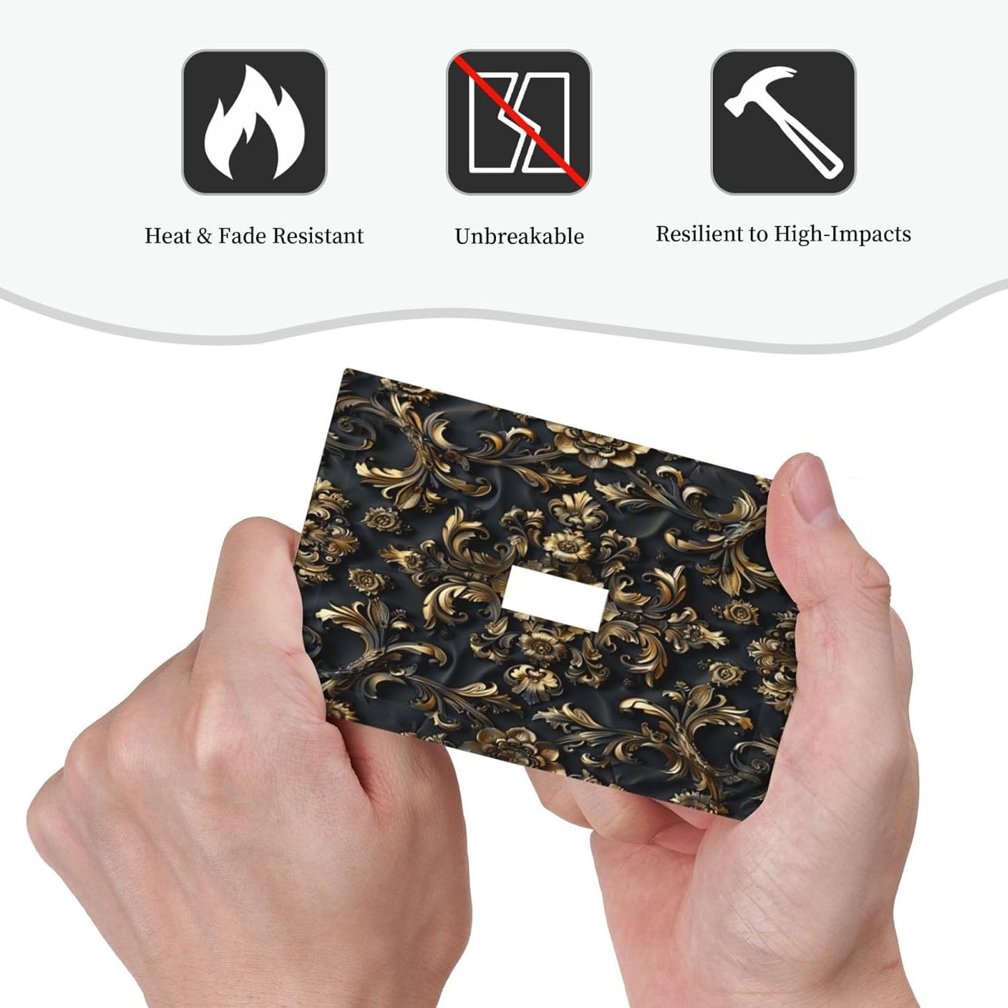 Decorative Switch Covers Plate Rococo Vintage Black Golden Leaf Morris Vine 1 Gang Wall Plate Unique Single Toggle Wall Cover Plate Electrical Light Switch Plate Faceplate for Bedroom Decor