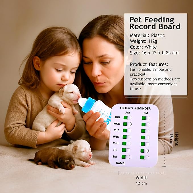 Baby Bottle Set Puppy – 5 oz & 9 oz Bottles + Bottle Brush – Anti-Colic, BPA-Free, Newborn Essentials Kit