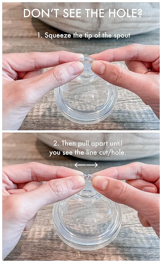 Sippy Cup Conversion Kit for Comotomo Baby Bottles 2-Count, Soft Food Grade Silicone Spout Nipples, All Silicone Weighted Straw, Bottle Handles, Cleaning Brush, BPA-Free, 4+ months (Sippy Spout, Pink)