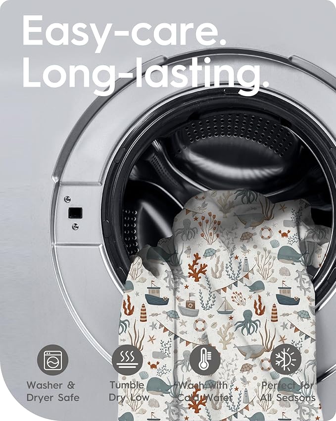 Baby Crib Sheets Boy Girl for Standard Crib Mattress - Ultra Soft Jersey Knit Neutral Crib Mattress Sheet, Safe and Snug, Durable, Stylish Crib Sheet Fitted, 28''x52''x9'' Extra Deep Pocket