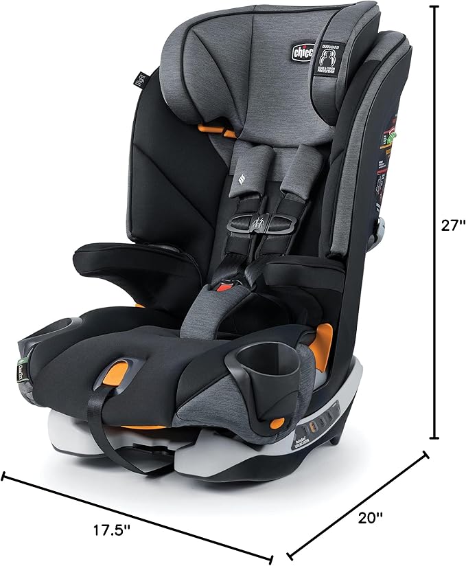 Chicco MyFit Harness + Booster Car Seat, 5-Point Harness and High Back Seat