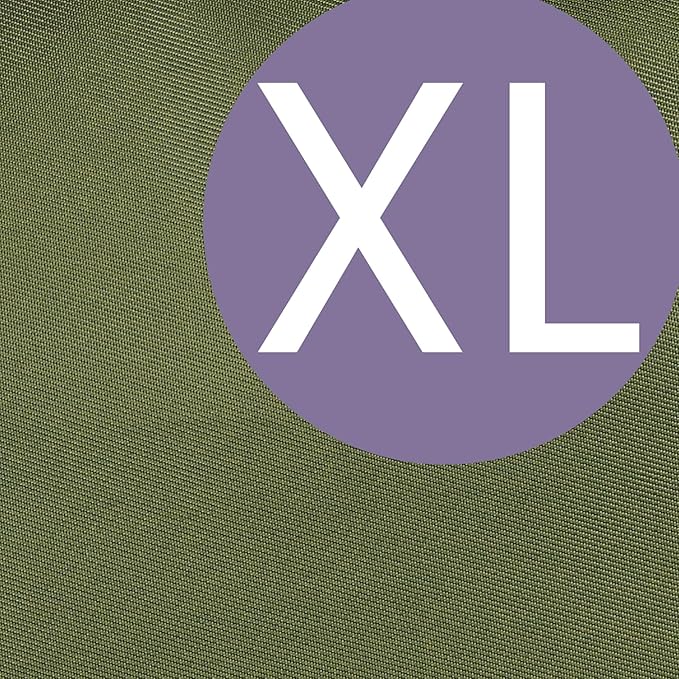 RUVALINO Diaper Bag Backpack-Expandable Baby Bag with up to 50% Capacity -Baby Essentials Bag with Changing Pad Insulated Bottle Holders & Pacifier Case, Waterproof, Army Green XL