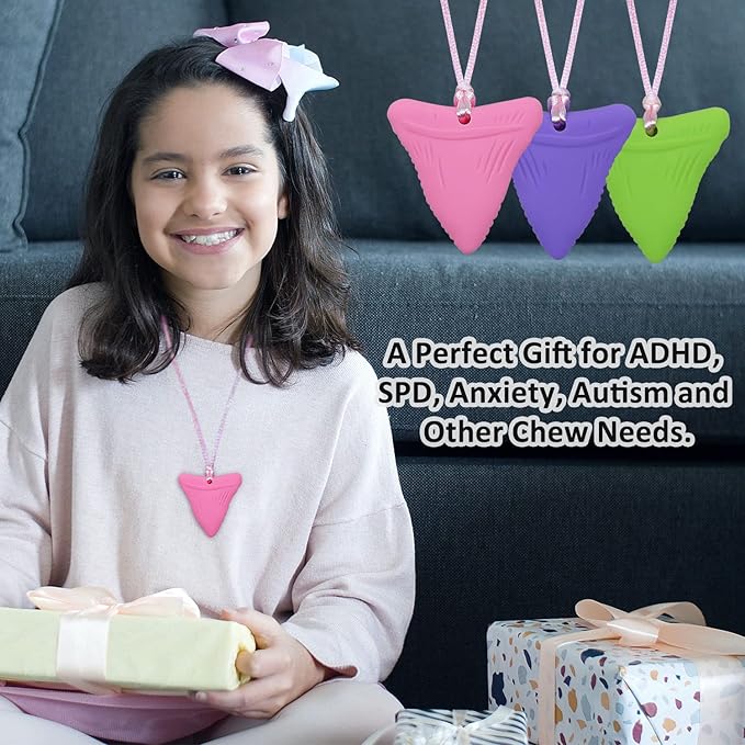 Sensory Chew Toys for Autistic Children Girls, Silicone Oral Motor Aids Chewies for Kids Sensory Need- Reduces Chewing Fidgeting for Kids Adults Chewer