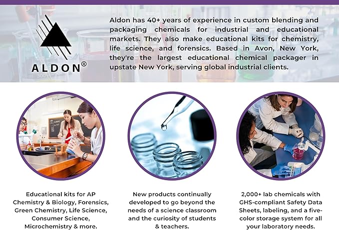 ALDON Innovating Science Environmental Chemistry: Nitrates, Phosphates & Eutrophication - Explore The Importance & Value of Fresh Water - Small Group Learning - Experiment Kit