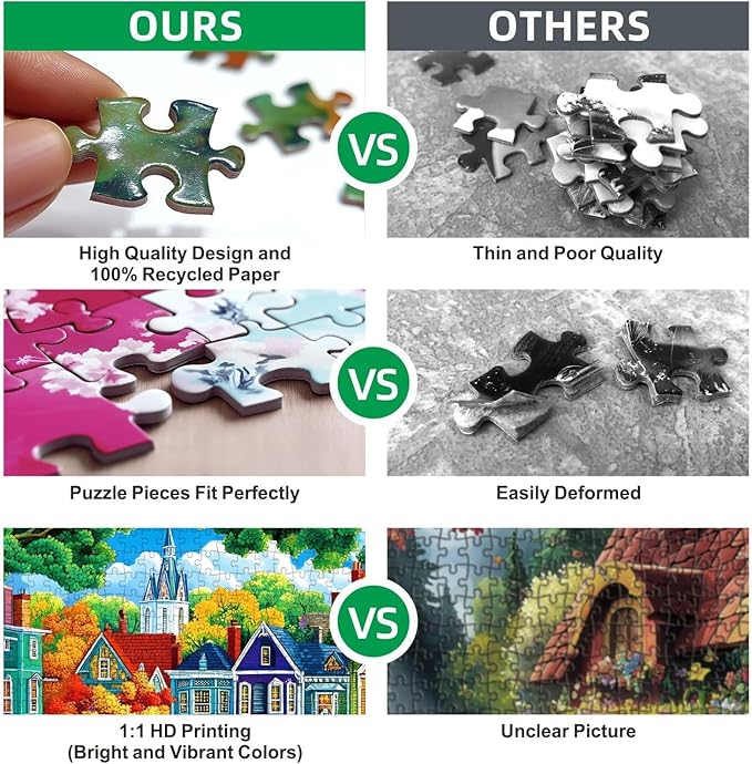 1000 Piece Stained Glass Cross Jigsaw Puzzle for Adults | Challenging & Colorful Cross Flower Pattern | Perfect for Game Nights & Gifts