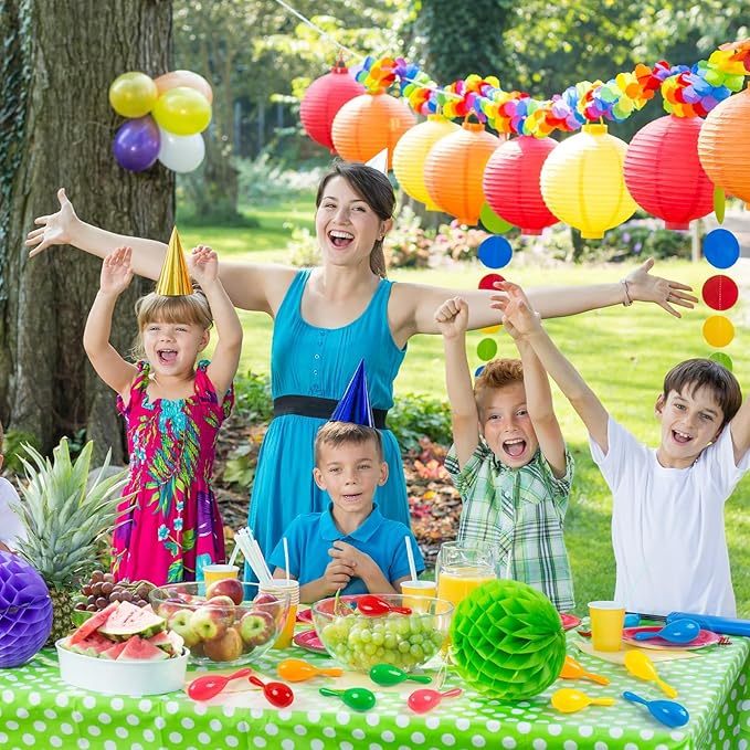 12pcs Mini Maracas for Kids - Plastic Maraca Shakers Noisemaker Fiesta Party Favors for Kids Cinco de Mayo Fiesta Mexican Themed Birthday Music Party Supplies Decorations