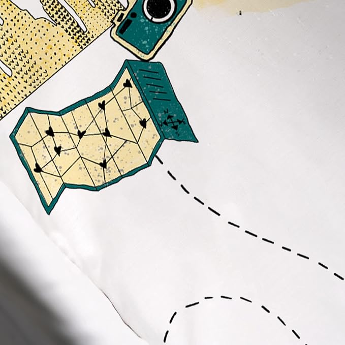 JumpOff Jo - Hypoallergenic Fitted Bassinet Sheet for Baby Boys & Girls - Rectangular, Hourglass & Oval Crib Compatible, Soft, Breathable, Machine Washable - Travel Road Trip