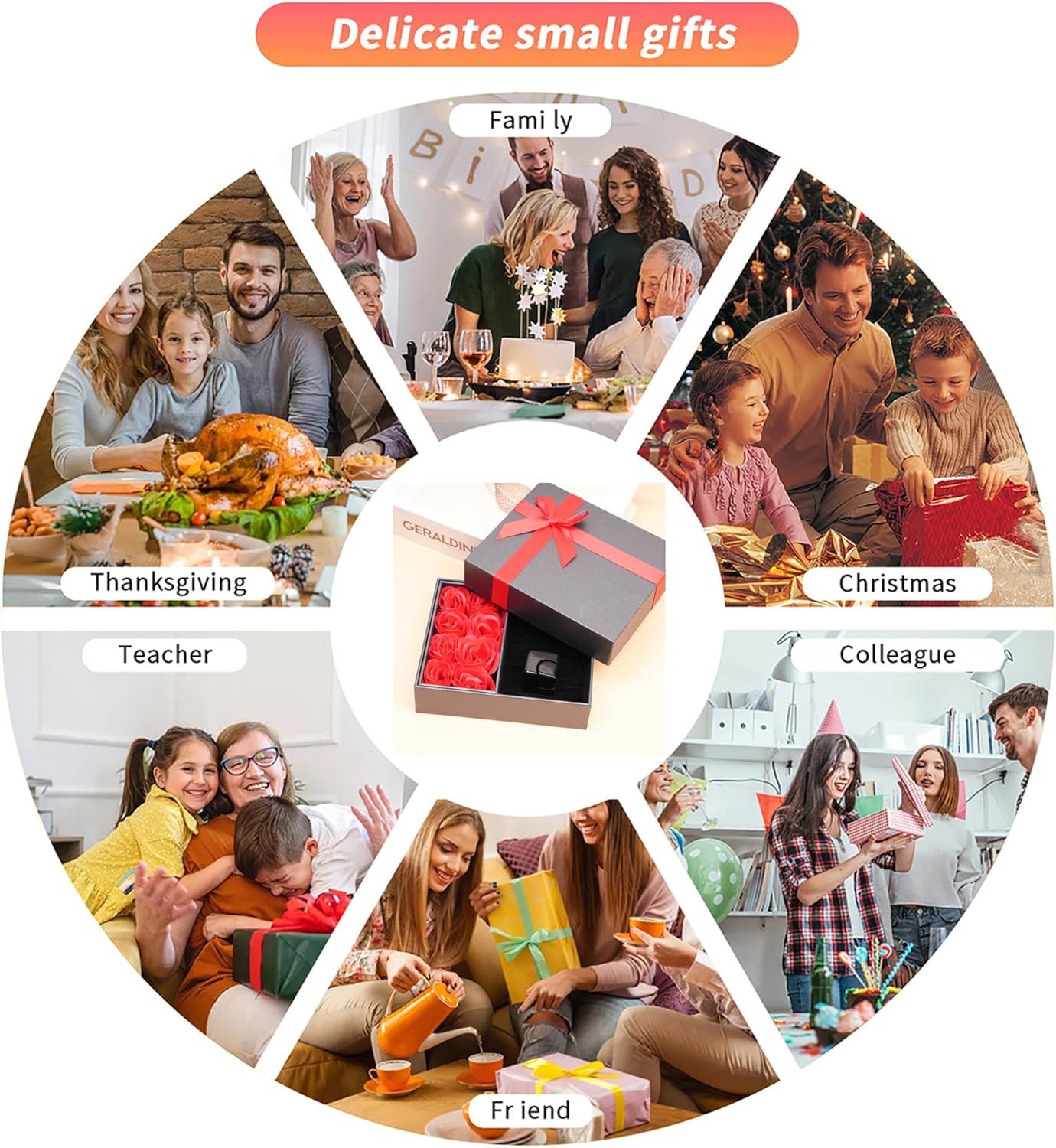 Desk-Fidget-Toys Spinner-Cube: Cool-Gadgets Metal Kinetic-Desk-Toys Office EDC-Toy, ADHD Tools Cool-Stuff Thing Stress Relief Toy Gift for Kids Children Teens Adults Christmas Women Men