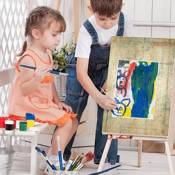 100PCS 8.5x11 Watercolor Paper Bulk, 140lb/300g Cold Press Thick Water Color Paper Pad for Kid Child Adult, White Art Paper for Drawing Painting Markers Gouache, Textured Cotton Paper Sheets