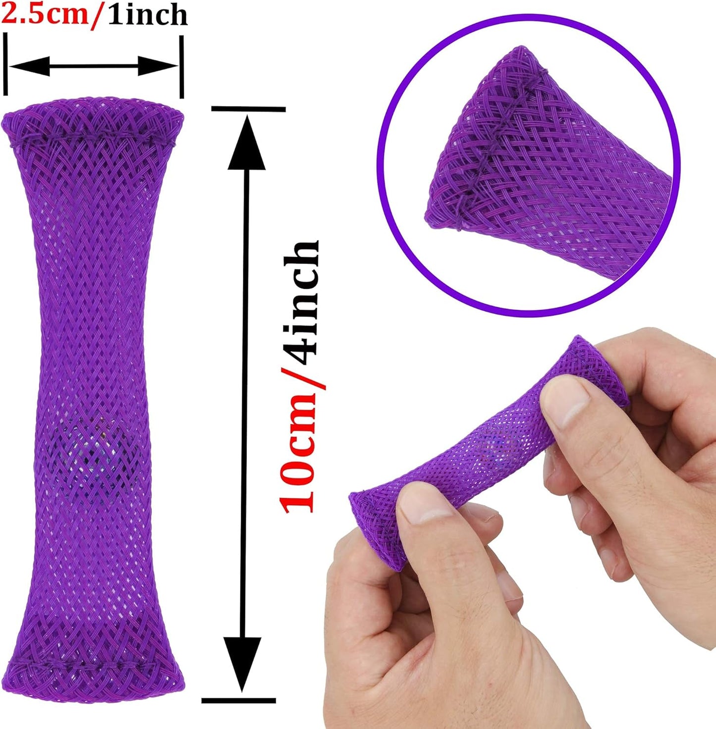 Marble Mesh Fidget Toys,FIDGET TOY Stress Relieve toy, Focus Enhance, Marble and Mesh Fidgets for Adults and Children with ADHD ADD OCD Autism