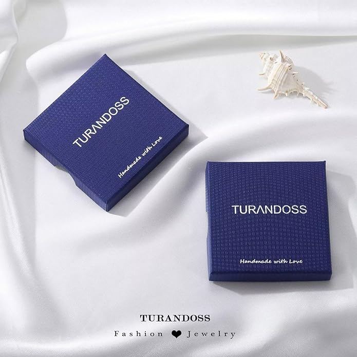 Turandoss Heart Initial Necklace for Women Teen Girls - 18K Gold Plated Letter A-Z Pendant Necklace Dainty Heart Necklaces Tiny Initial Necklaces Birthday Gifts for Women Jewelry