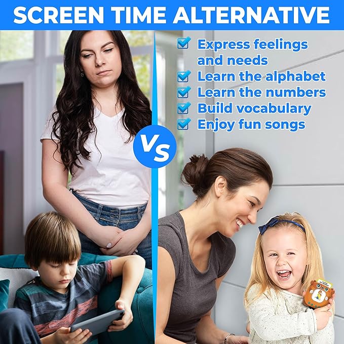 Just Smarty Talking Flash Cards for Toddlers | Alphabet Flash Cards for Kids Ages 2 3 4 5 6 | Speech Therapy and Autism Sensory Toys with Music, Phrases, ABC, Numbers, Sight Words | Pocket Toys