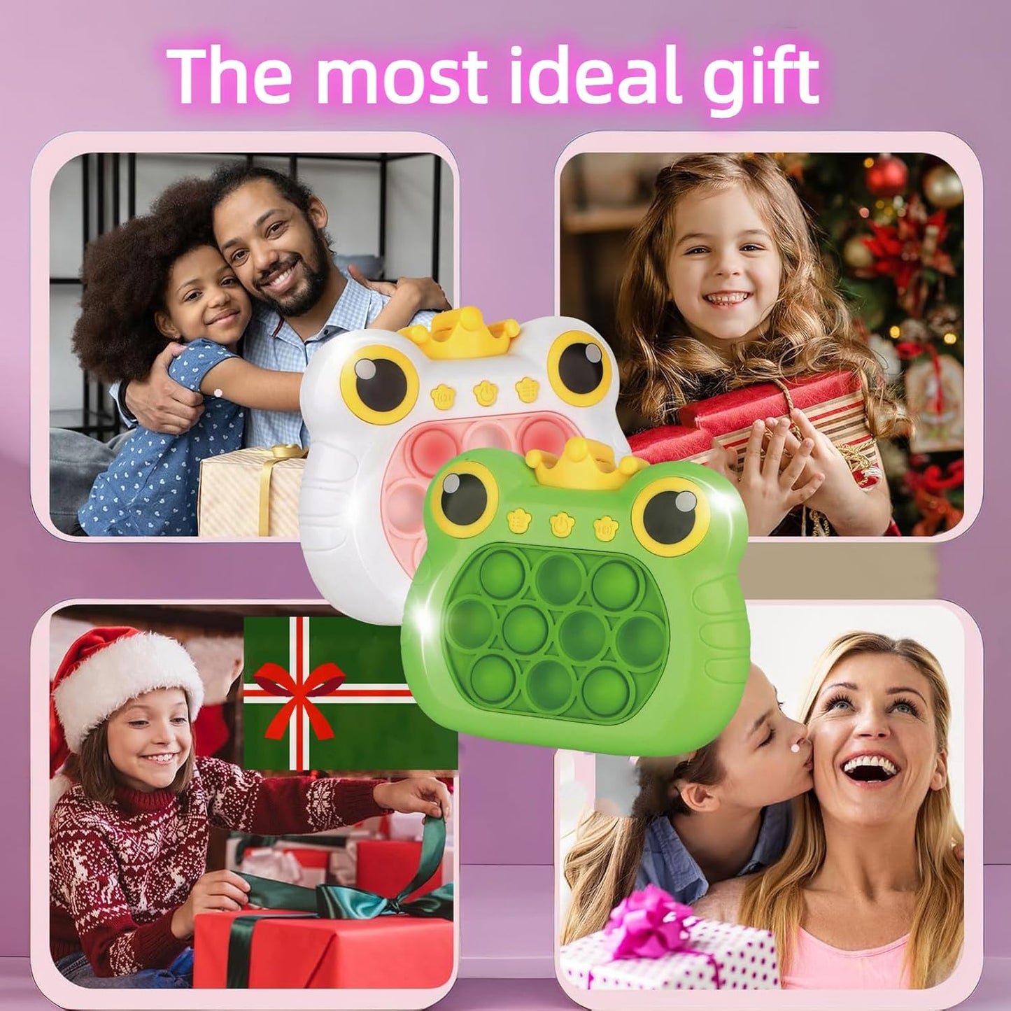 Fast Push Game,Push Game Fidget Toys,Handheld Game Console for Kids,4 Modes Games,That Exercises Reaction Ability and Improves Concentration | Gift Ideas for Kids