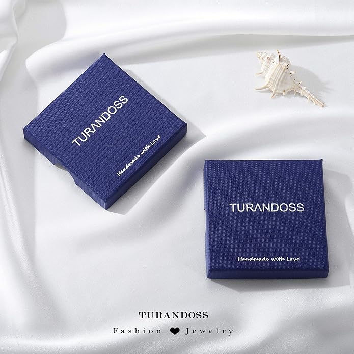 Turandoss Heart Initial Necklace for Women Teen Girls - 18K Gold Plated Letter A-Z Pendant Necklace Dainty Heart Necklaces Tiny Initial Necklaces Birthday Gifts for Women Jewelry