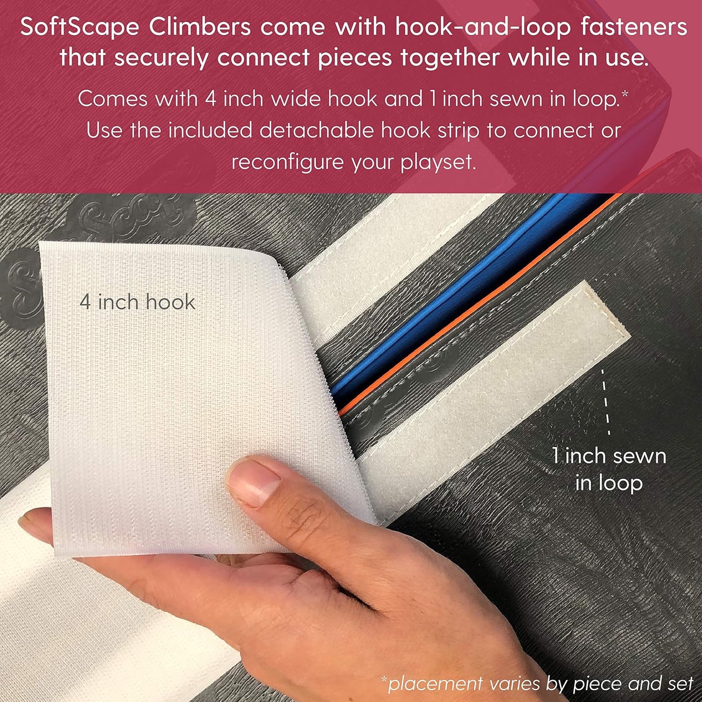 Factory Direct Partners 12366-CTPU SoftScape Playtime Corkscrew Climber for Infants and Toddlers, Colorful Beginner Soft Foam Structure for Indoor Active Play (5-Piece Set) - Contemporary/Purple