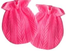 Newborn Baby Mittens No Scratch Cotton Elastic Wrist Gloves Infant Toddler Mittens for Baby Boy Girl 0-6 Months