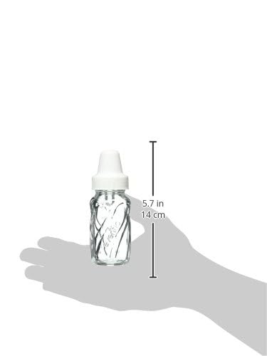 Evenflo Feeding Classic Glass, Twist Bottles, 4 Oz, 6 Bottles.