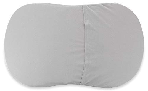 Ely's & Co. Patent Pending Jersey Cotton Quilted Waterproof Hourglass Sheet, All in one Bassinet Sheet with Mattress Pad Cover Protection (Grey)