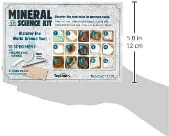 STEM Toy Mineral Science Kit Geology Rock Specimen for Young Geologists
