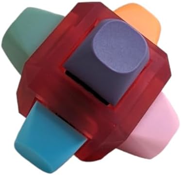 Switch Fidget Tester with Mechanical Keyboard Switches and Keycaps (Red)