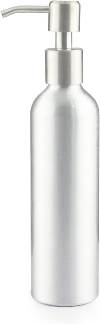 Elitzia Massage Oil Bottling 250ML Beauty Salon Use Essential Oil Bottle with Pump Spare Part ETOH843 Oil Warmer Device ET31713 (Metal Pump Bottle)