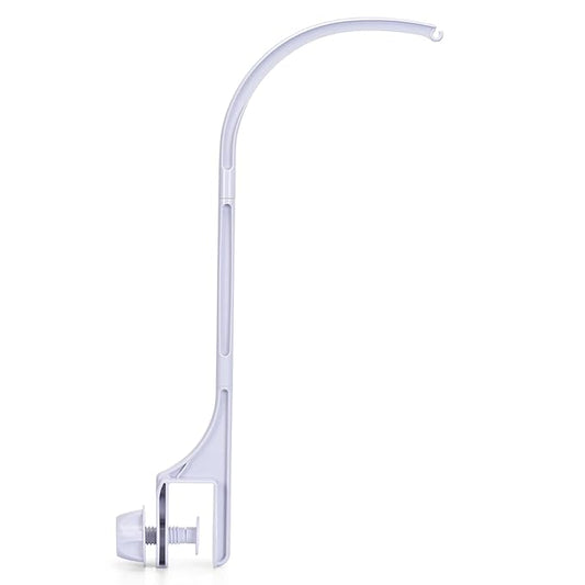 24 inch Crib Mobile Bed Bell Frame arm Bracket, Double nut Screw Fixing Frame -DIY Toy Decoration Bracket(Wind Chime-1)