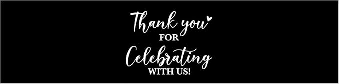 100PCS Wedding Water Bottle Labels Waterproof Greenery Floral Wraps Sticker for Water Bottle Baby Shower Bottle Label for Bridal Shower Party （Black2）