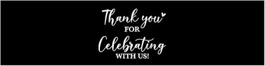 100PCS Wedding Water Bottle Labels Waterproof Greenery Floral Wraps Sticker for Water Bottle Baby Shower Bottle Label for Bridal Shower Party （Black2）