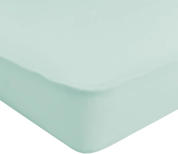 Kyte Baby Soft Crib Sheet - Standard Fitted Crib Sheet Made with Rayon from Bamboo, Ultra-Gentle and Breathable (Sage)