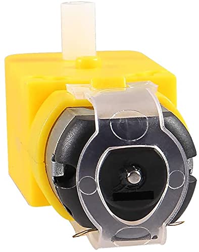 12pcs TT Motor DC Electric Motor 3V-6V Dual Shaft Geared Motor Magnetic Gearbox Engine Motor for DIY Smart Car Robot Toys Cars Chassis Models Vibration Products