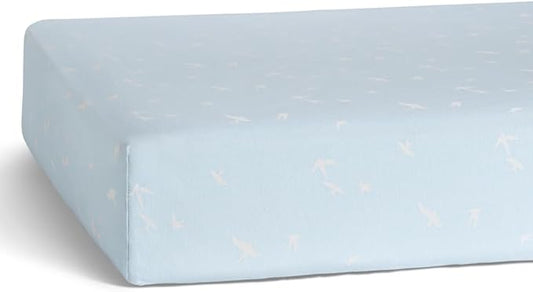 Parker Baby Soft & Durable Fitted Baby Crib Sheets | Snug Fit for Standard Crib Mattresses | Machine Washable, Fade-Resistant & Modern Nursery Designs