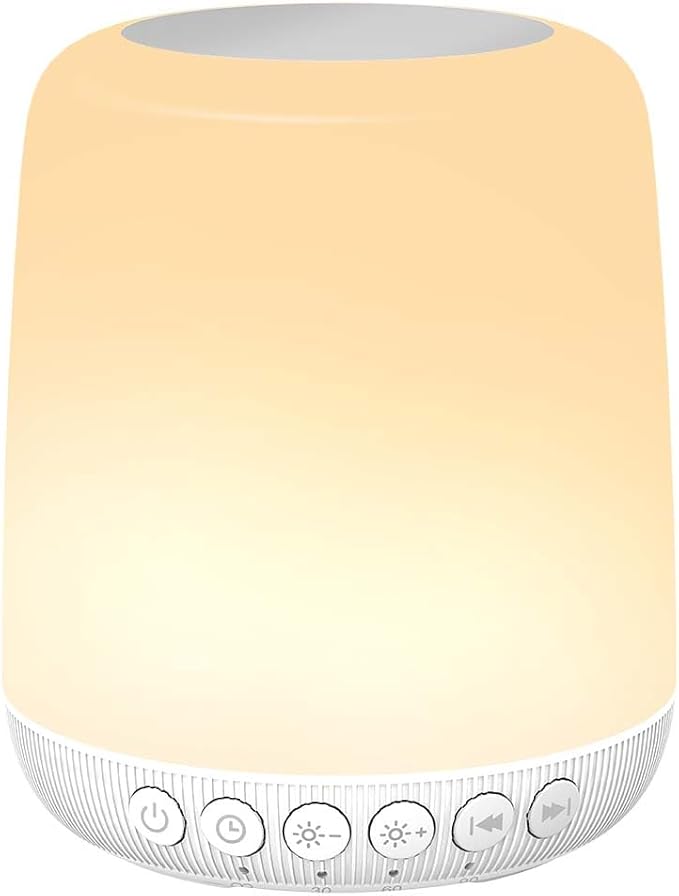 Night Light LED Touch Night Dimmable with 20 Levels of Brightness 4 Timer Rechargeable Battery for Bedroom Baby Nursery Living Room Home for Kids and Adult Breastfeeding Sleep Aid White