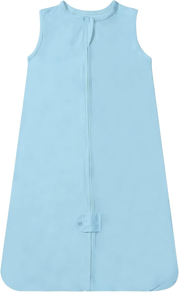 TotAha Light Sleep Sack, Stretchy, Soft, Cozy Wearable Blanket Sleep Bag with 2-Way Safe Zippers for 0-6-12-24 Months 0.5 TOG