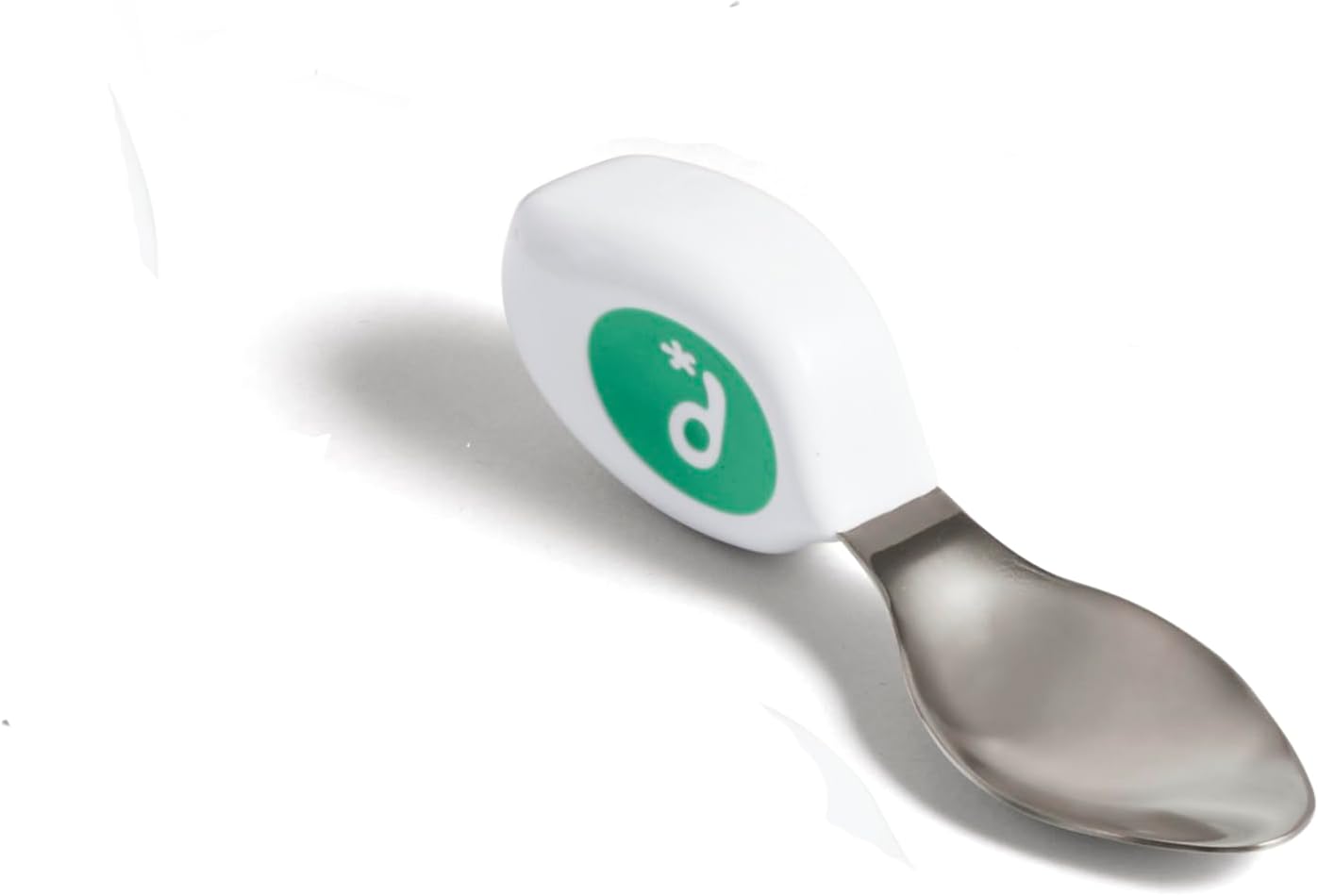 doddl Toddler Utensils, Ergonomic Fork Spoon and Knife Set for Self Feeding, Stainless Steel Silverware for 1-3 Year Olds, BPA Free, Dishwasher Safe (Aqua)