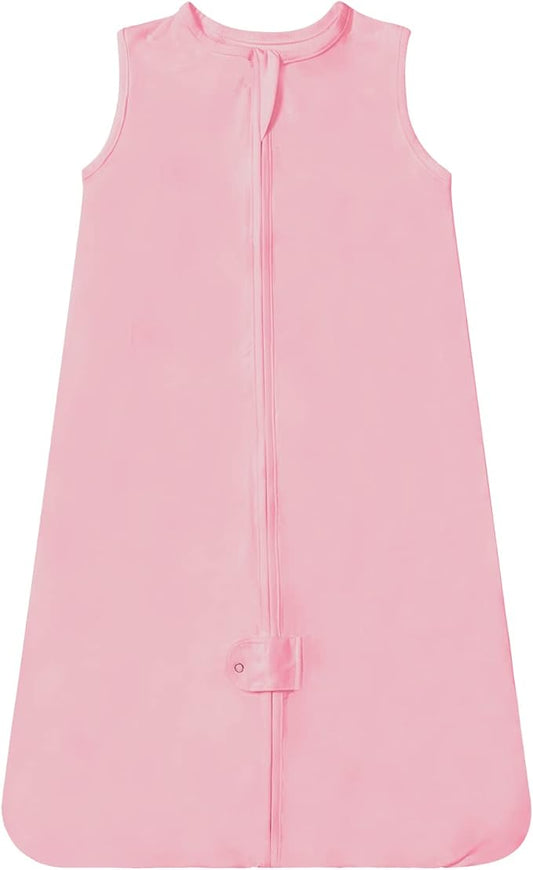 TotAha Light Sleep Sack, Stretchy, Soft, Cozy Wearable Blanket Sleep Bag with 2-Way Safe Zippers for 0-6-12-24 Months 0.5 TOG