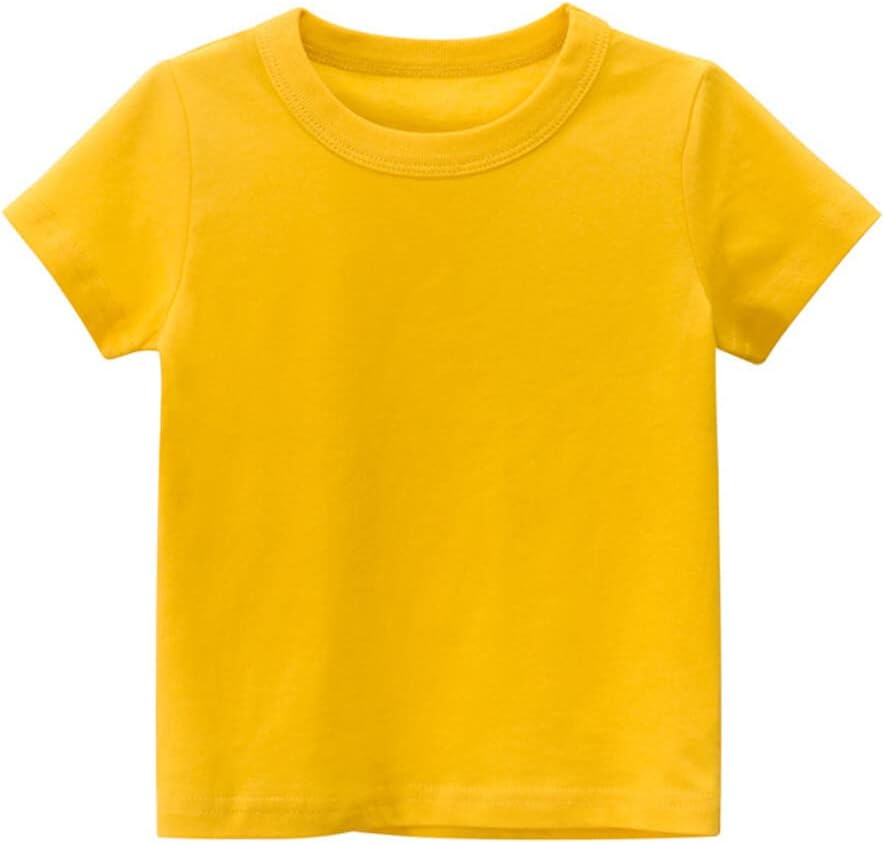 Boys' 4-Pack Excavator Short Sleeve Crewneck T-Shirts Top Tee Size 2-7 Years Toddler Boys' Value Pack Cotton T-Shirt