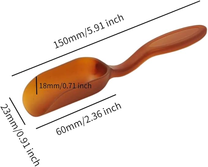 10Pcs NINGDAN Mini Shovel,Plastic Mini Gardening Shovel Spoons Soil Scoops,Cultivation Digging Transplanting Tools for Succulents Potted Flowers,Succulent Sand Scoops/Coffee Beans/Milk Powder Scoops